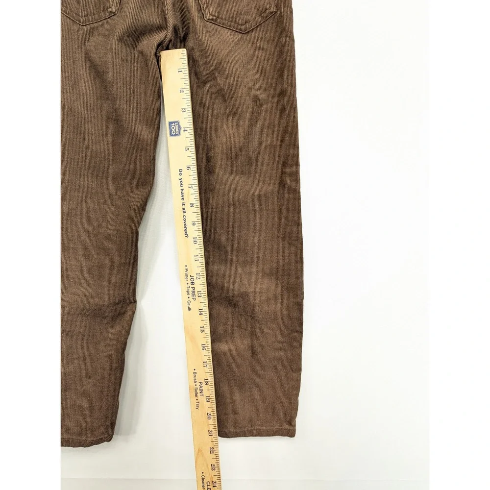 Boys Sears Perma‎ Prest Corduroy Pants Brown Size 10 Regular